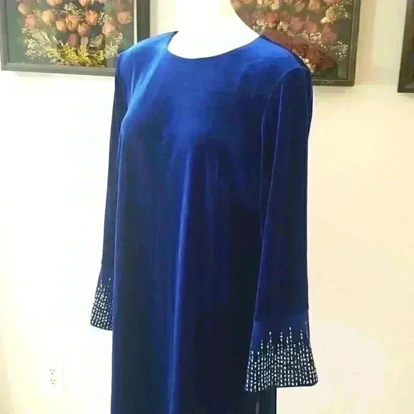 Calvin Klein Velvet Dress - Picture 8 of 15